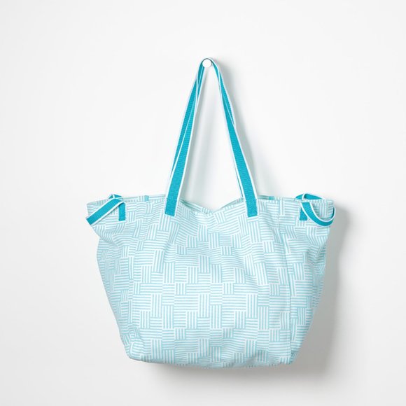 New Horizons Tote - Patchwork Stripe - Picture 1 of 1